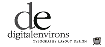 digital environs: design, layout, editing